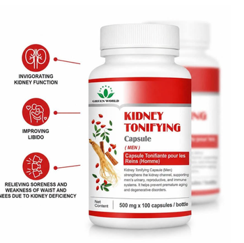 Kidney Tonifying Capsule for Men – Herbal Nutritional Supplement - GREENWORLD NATURAL SOLUTION INTL LIMITED - Nigeria